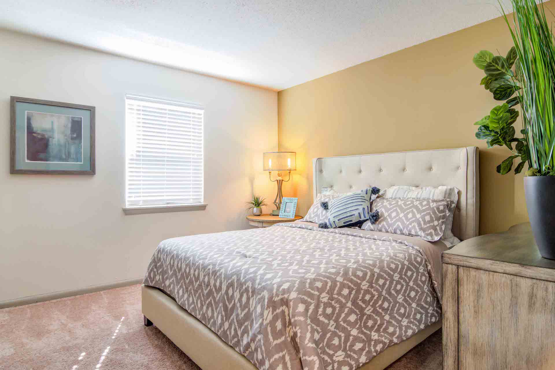 Bedroom with window